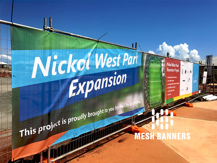 Custom Mesh Fence Banner Mesh Banner Banner Printing Banner Advertising
